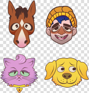 Bojack Horseman Mr Peanutbutter Movie  HD Png Download