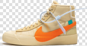 Nike Blazer Mid Off white   Nike Blazer Mid Off White  HD Png Download