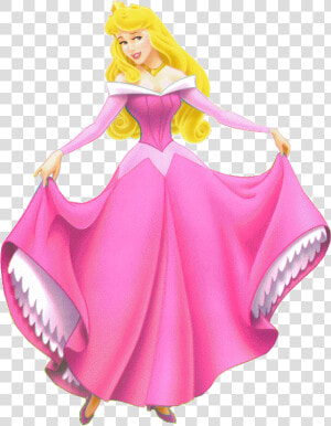 Aurora Transparent Pretty Princess   Princess Aurora Pink Dress  HD Png Download