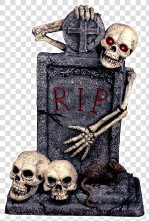 Nightmare Before Christmas Halloween Decorations Uk   Halloween Tombstone Transparent  HD Png Download