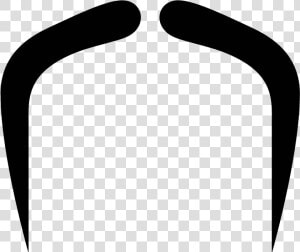 Fu Manchu Mustache Filled Icon   Moustache Fu Man Chu Png  Transparent Png