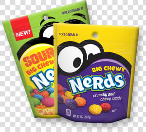 Big Chewy Nerds And Sour Big Chewy Nerds Packaging   Snack  HD Png Download