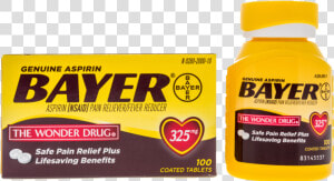 Bayer Aspirin 325 Mg  HD Png Download