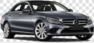 Grey Mercedes C Class   Mercedes Benz C Class 4dr Saloon Se Obsidian Black  HD Png Download