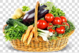 Transparent Vegetables In The Basket Png   Png Download   Vegetables In A Basket  Png Download