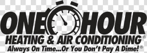 One Hour Air Png   One Hour Heating And Air Logo  Transparent Png