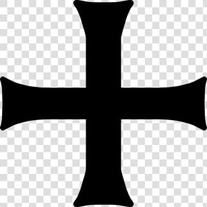 Crusade Cross   White Crusader Cross Png  Transparent Png