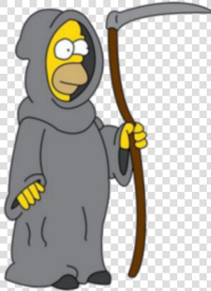 Homer Simpson Grim Reaper Clipart   Png Download   Grim Reaper Homer  Transparent Png