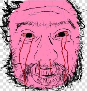 Transparent Sam Hyde Png   Crypto Desperation Meme Wojak  Png Download