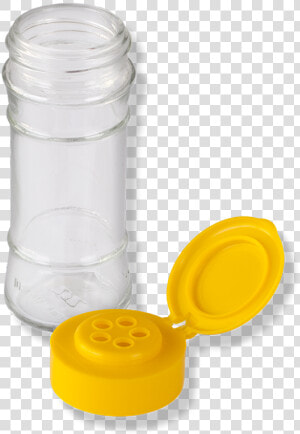 5 Holes Flip Top Yellow Cap   Flip Top Cap Container  HD Png Download