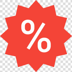 It S A Circular Shape With Triangular Points On All   Discount Icon Vector Png  Transparent Png