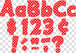 Tcr5344 Red Polka Dots Funtastic   2 Polka Dots Png  Transparent Png