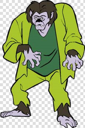 Wolfmans Ghost Png Scooby Doo Wolfman Costume   Cartoon Scooby Doo Monster  Transparent Png