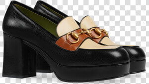 Platform Loafers Penny Pumps  HD Png Download