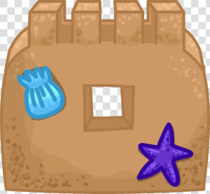 Club Sled Rewritten Wiki   Sandcastle Wall Clipart  HD Png Download