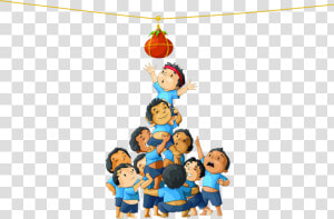 Happy Krishna Janmashtami Png  Transparent Png