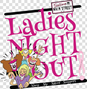 Clip Art Ladies Night Out  HD Png Download