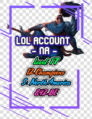 Yasuo League Of Legends Png  Transparent Png