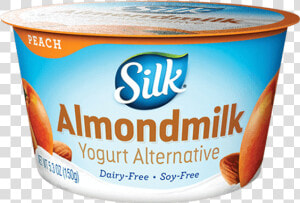 Silk Peach Almond Dairy free Yogurt Alternative   Grated Parmesan  HD Png Download