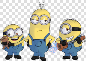 Minions Stuart Bob Kevin  HD Png Download