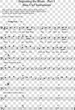 To Print The Notation For Part 1 Bass Clef   Sheet Music  HD Png Download