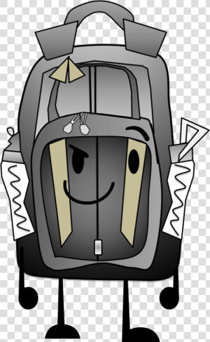 Backpack Clipart 2961418 License Personal Use Source   Anthropomorphic Insanity Backpack  HD Png Download