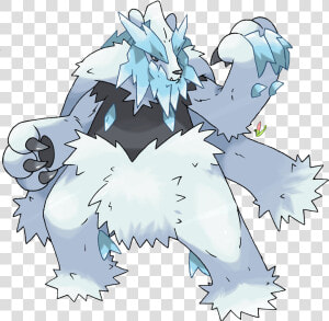 Pokemon Mega Beartic  HD Png Download