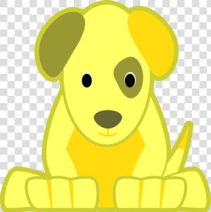 Flower animal Figure carnivoran   Yellow Dog Clipart Png  Transparent Png