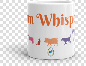 Farm Whisperer Glossy White Coffee Mug Class   Cartoon  HD Png Download