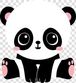  aesthetic  kawaii  panda  cute  tumblr   Panda Kawaii  HD Png Download