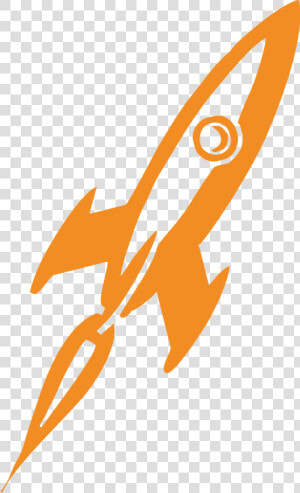 Background Rocket Ship   Orange Rocket Ship Png  Transparent Png