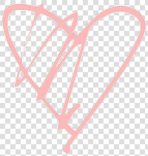  heart  hearteu  pink  pinkheart  png  tumblr  overlay   Doodle Pink Heart Png Hd  Transparent Png