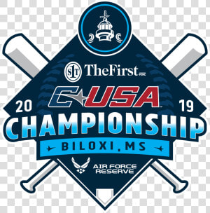 C usa Championship 2019 In Biloxi  Ms Sponsored By   Conference Usa Baseball Tournament 2019 Logo  HD Png Download