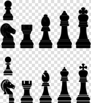 Transparent Chess Pieces Png Image   Complete Chess Pieces  Png Download