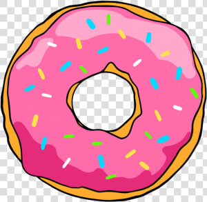 Donut Download Png Image   Simpsons Donut Png  Transparent Png