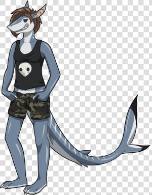 Shark Girl Weasyl   Cartoon  HD Png Download