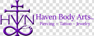 Haven Body Arts Piercing  amp  Tattoo   Graphic Design  HD Png Download