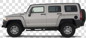 H X And   Hummer H3 Side View  HD Png Download