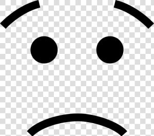 Frown Face Clipart Transparent   HD Png Download