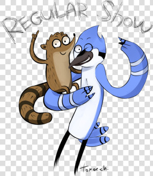 Mordecai And Rigby From Regular Show   Mordecai And Rigby Clipart  HD Png Download