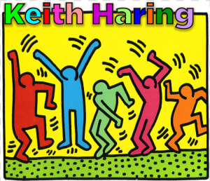 Picture   Keith Haring Art People Dancing  HD Png Download