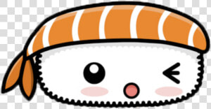  kawaii  fish  pirate  face  eyes   Sushi Kawaii  HD Png Download