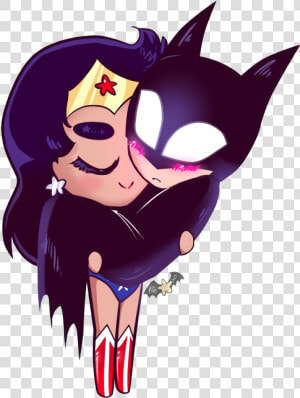 Wonder Woman And Batman Baby   Png Download   Batman Y Wonder Woman Love  Transparent Png