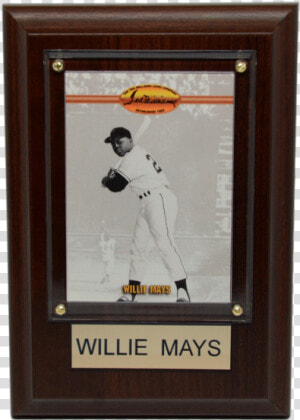 Willie Mays   Picture Frame  HD Png Download