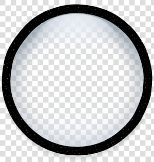  round  freetoedit  black  circle  frame  border  geometric   Circle  HD Png Download