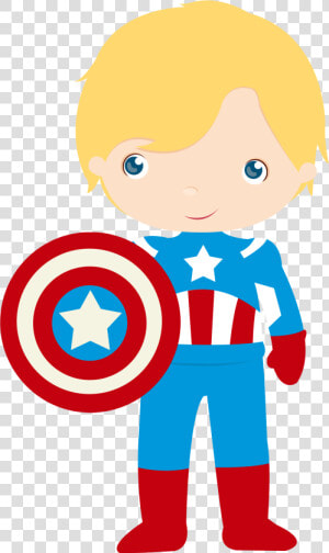 Baby Capitão America Desenho  HD Png Download