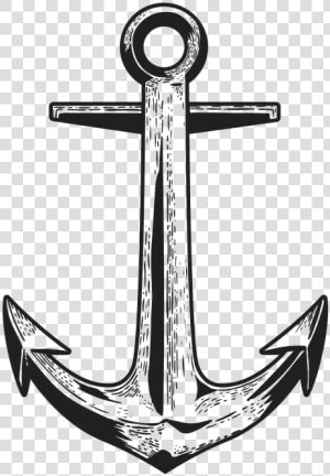 Anchor  Sea  Nautical  Symbol  Maritime  Retro  Vintage   Vintage Anchor Drawings  HD Png Download