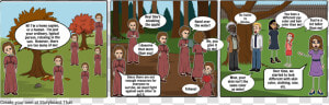 Comic Strip Of Natural Selection  HD Png Download