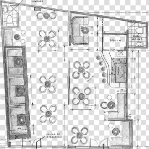 Planta Transperent Smaller   Technical Drawing  HD Png Download