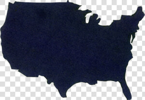 Cutout Paper Map Of United States   Map Of United States Cutout  HD Png Download